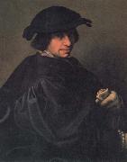CAMPI, Giulio Portrait of the Artist's Father,Galeazzo Campi oil painting